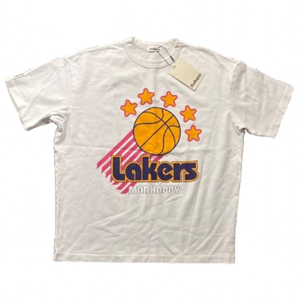 🏀NWT- Madhappy LIMITED EDITION Lakers Graphic Unisex Tee, Size Medium